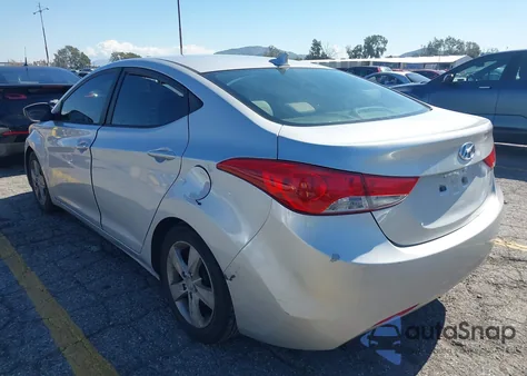 2012 Hyundai Elantra Gls (Ulsan Plant) из США, поврежденный, VIN KMHDH4AEXCU420000